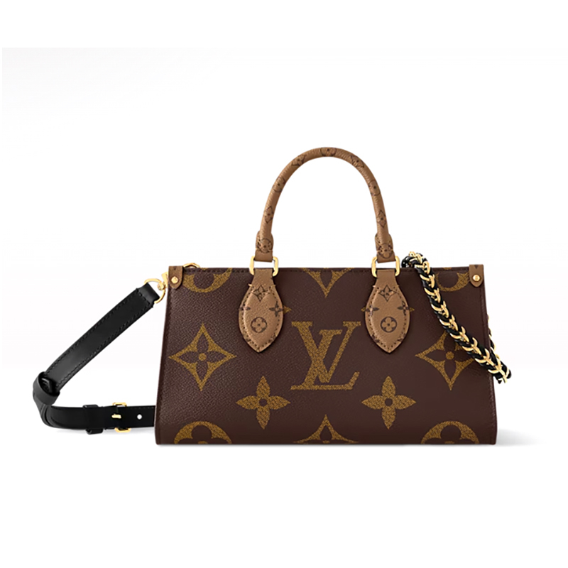 商品Louis Vuitton|【现货】路易威登 女士卡其色涂层帆布标志字母组合可调节肩带手提单肩包 M14236,价格¥21805,第2张图片详细描述