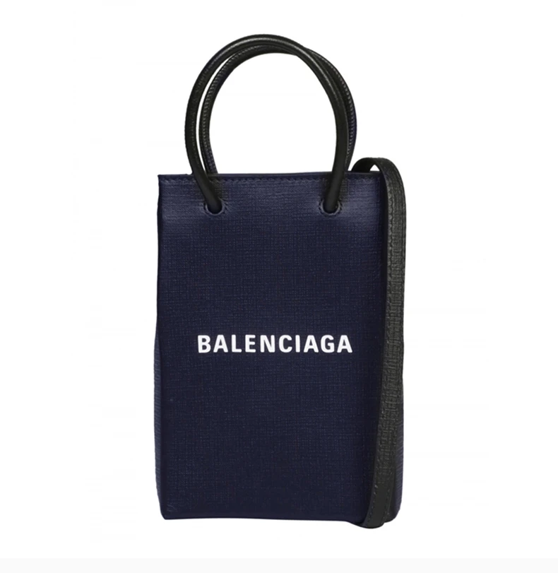 商品[国内直发] Balenciaga|BALENCIAGA 海军蓝色女士手提包 593826-0AI2N-4611,价格¥7433,第5张图片详细描述