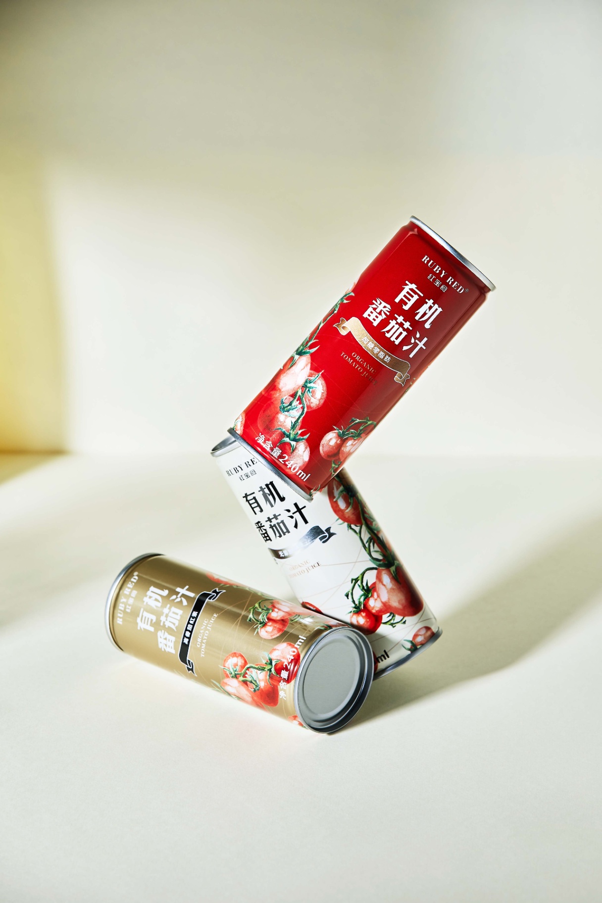 商品[国内直发] RUBY RED|RUBY RED红宝食有机番茄汁240ml*12罐加糖零添加,价格¥149,第2张图片详细描述