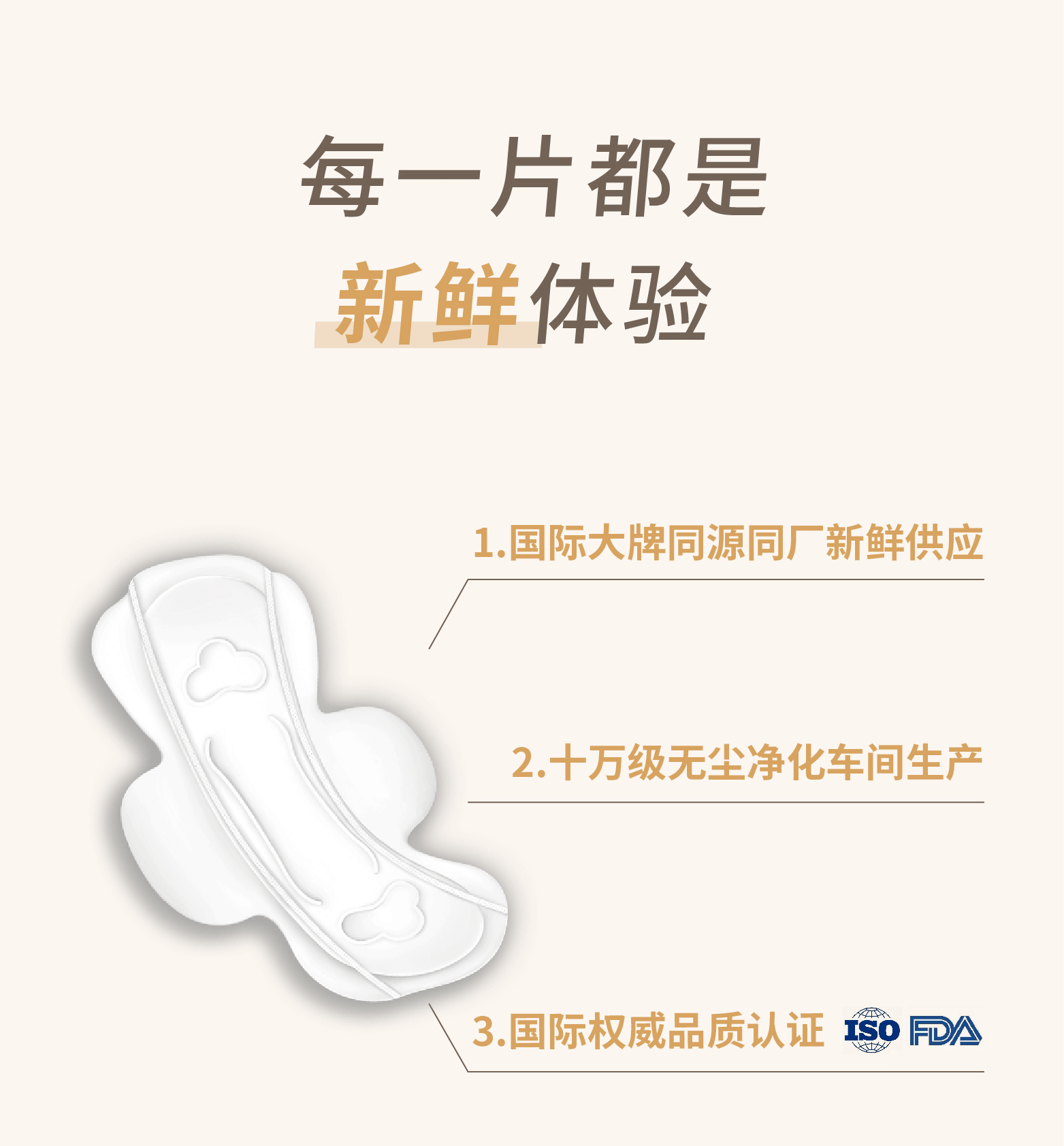 商品RePad|瑞皮儿卫生巾夏季透气干爽日夜用10包配瞬吸超薄绵柔姨妈巾低敏,价格¥49,第11张图片详细描述
