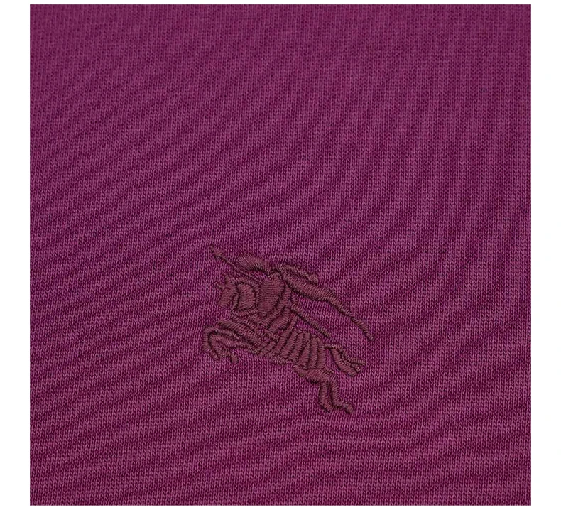 商品Burberry|BURBERRY 女士深紫色T恤 3942222,价格¥1466,第4张图片详细描述