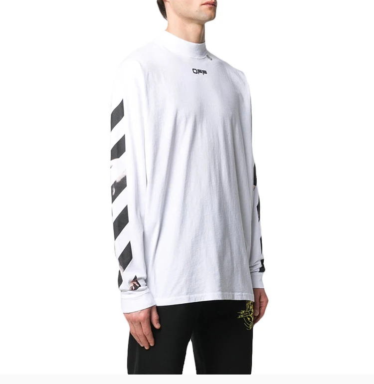 商品Off-White|OFF WHITE 男士白色字母logo'图案卫衣 OMAB032S20185004-0188,价格¥826,第6张图片详细描述