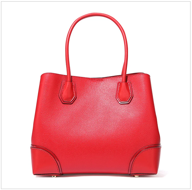 商品Michael Kors|Michael Kors 迈克高仕 女士时尚手提单肩包 30H7GZ5T6A-BrightRed,价格¥2457,第6张图片详细描述