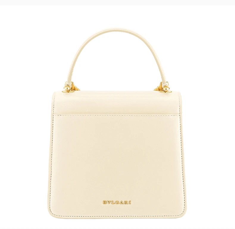 商品[国内直发] BVLGARI|BVLGARI 白色女士单肩包 291230,价格¥20862,第5张图片详细描述