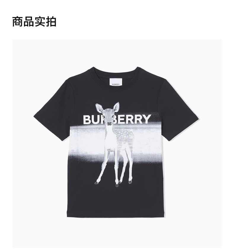 商品Burberry|BURBERRY 男童T恤 8050303,价格¥1187,第4张图片详细描述
