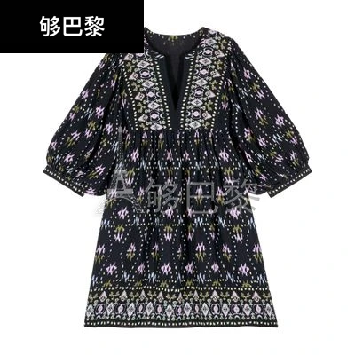 商品ba&sh|【特惠8.7折】【预售】 女士 连衣裙 Naia 连衣裙  BASFS8UABLU,价格¥2193,第2张图片详细描述