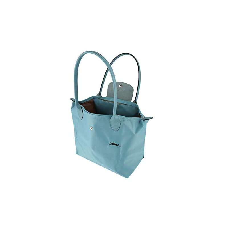 商品Longchamp|【SAvenue】（保税仓直发）LCHAMP珑骧 Le Pliage Club 28 手提款肩包小号 女湖蓝色 3597921925361（2605619329）WH,价格¥963,第4张图片详细描述