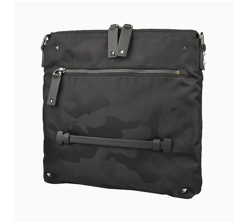 商品Valentino|VALENTINO 黑色男士斜挎包 PY2B0579-NAI-0NO,价格¥3907,第5张图片详细描述