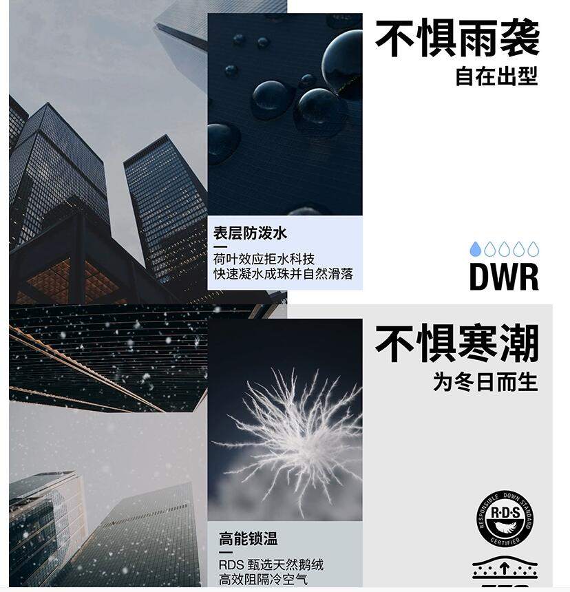 商品The North Face|北面HMLYN喜马拉雅羽绒服连帽长袖冬季男款4QYX（香港仓发货）,价格¥2718,第2张图片详细描述