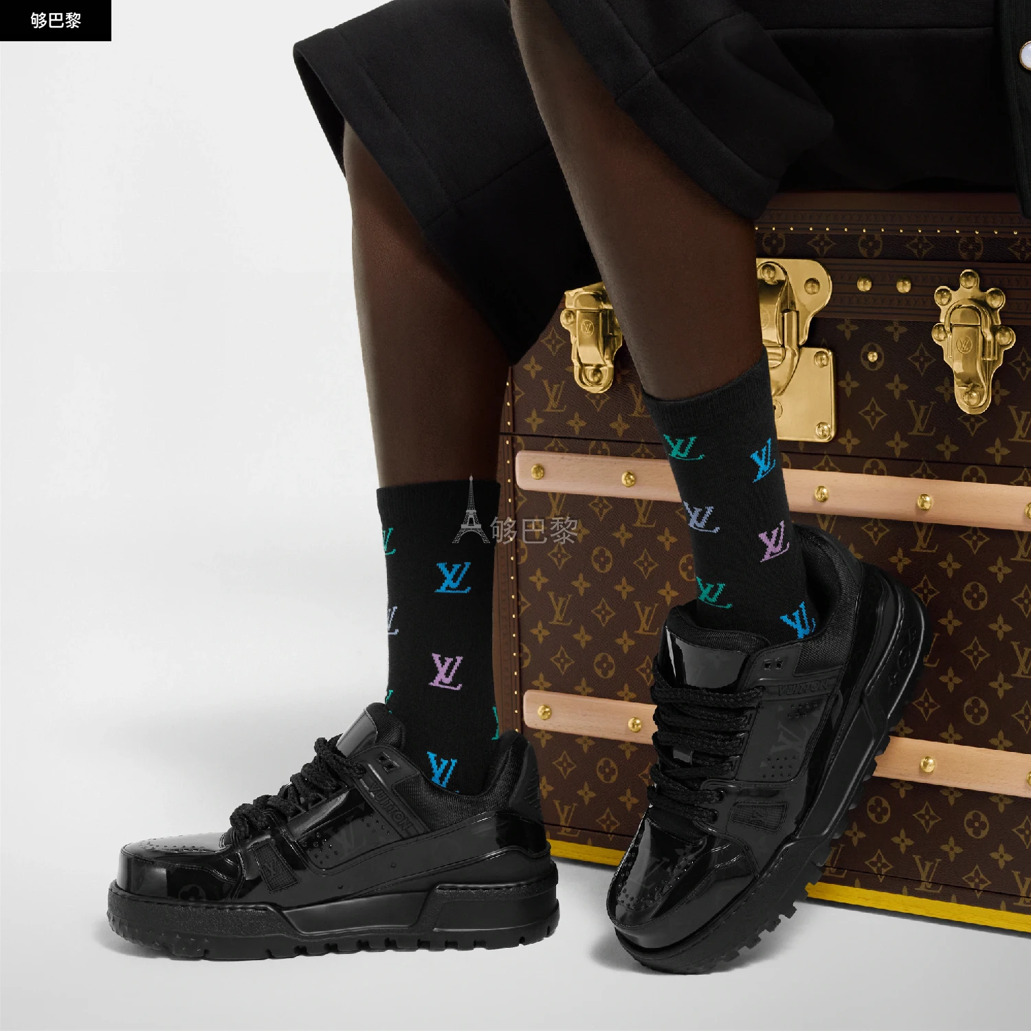 商品Louis Vuitton|【预售】 LV路易威登 25春夏 男士 休闲运动鞋 Sneaker LV Trainer Maxi 1AHDLB ,价格¥16039,第4张图片详细描述