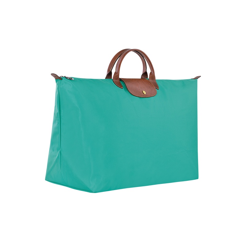 商品Longchamp|珑骧 女士帆布金色五金按扣拉链开合肩背中号托特包（7色可选）,价格¥1985,第16张图片详细描述