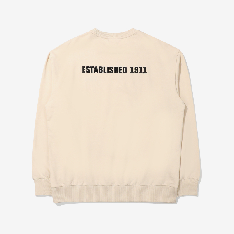 商品Fila|【享贝家】FILAESTABLISHED 1911男士运动休闲卫衣白色/蓝色/绿色/米色FS2POE1111X（特价活动款）,价格¥186,第11张图片详细描述