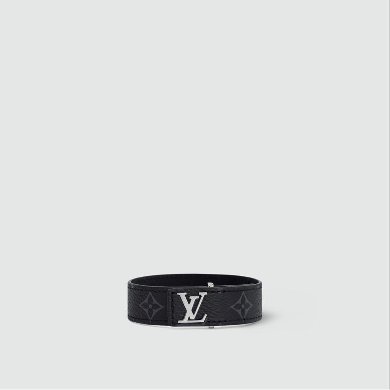 商品Louis Vuitton|LV/路易威登 男士黑色黄铜/帆布手链,价格¥2240,第2张图片详细描述