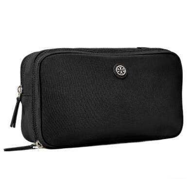 商品[国内直发] Tory Burch|TB汤丽柏琦拉链开合尼龙女士手拿包化妆零钱包,价格¥950,第10张图片详细描述