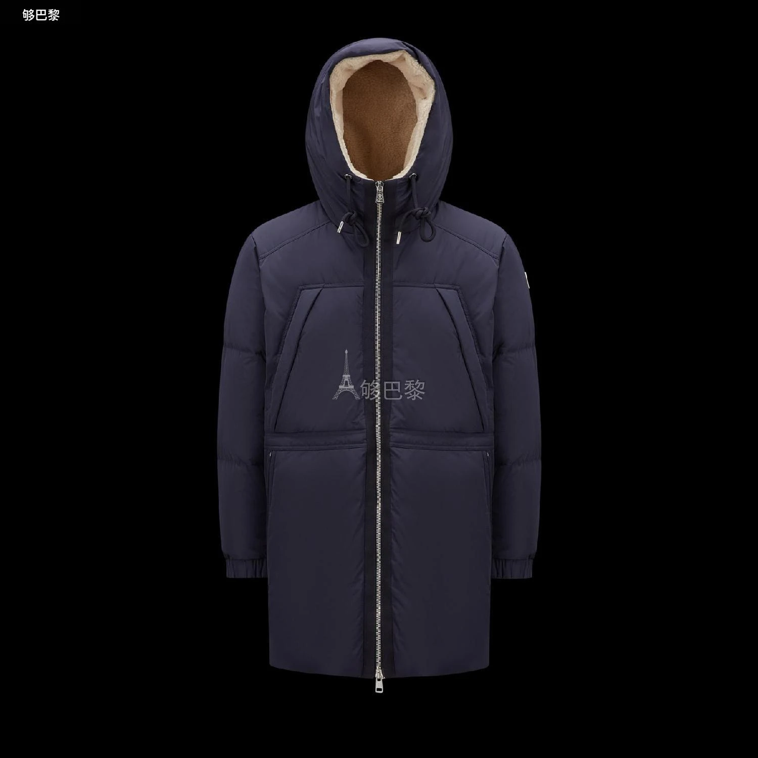 商品Moncler|包邮包税【预售7天发货】 MONCLER盟可睐 24春夏 男士 大衣 Truyere男士派克大衣 I20911C0000454A9174S,价格¥15132,第3张图片详细描述