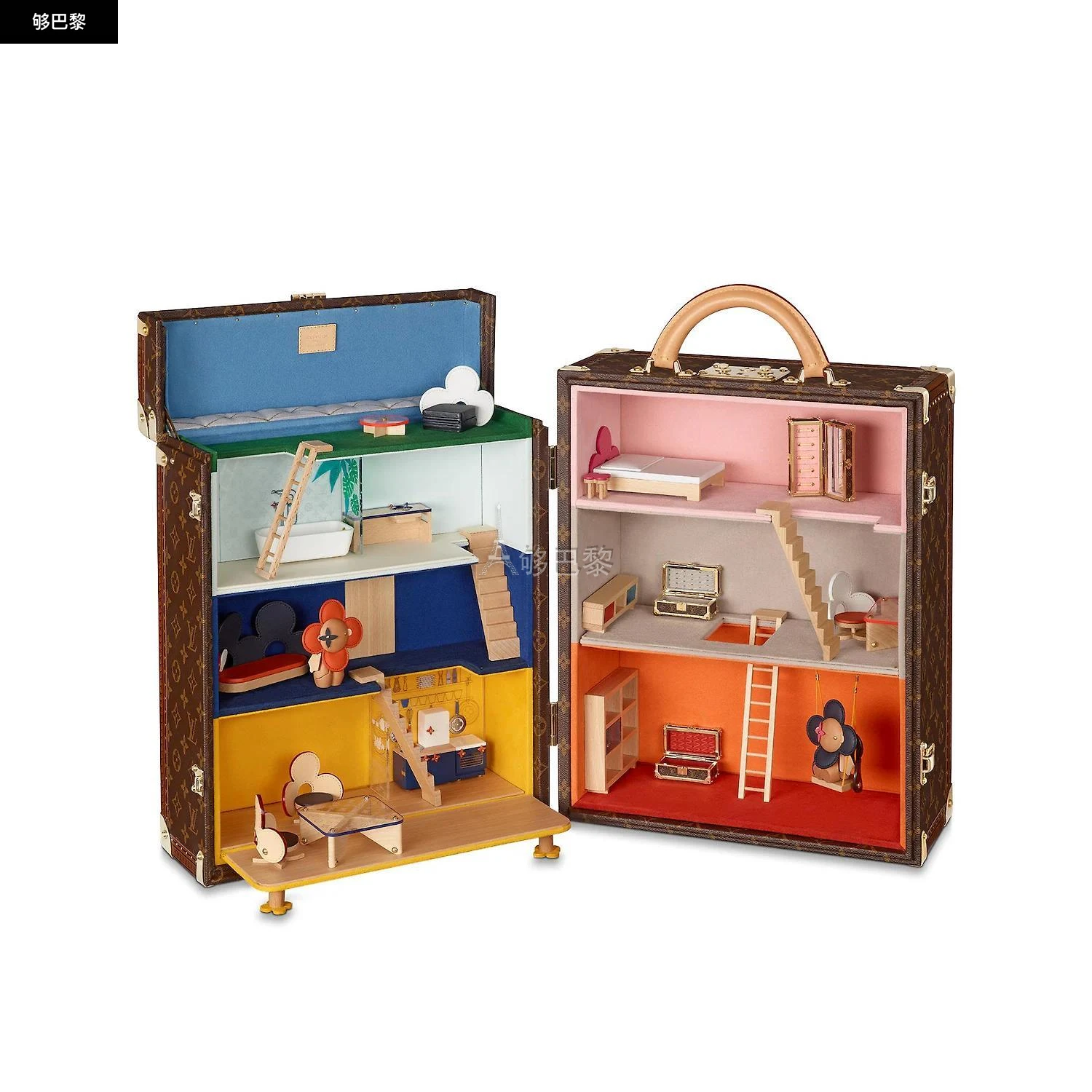 商品Louis Vuitton|【预售】 LV路易威登 25春夏 男士 收纳包 MAISON VIVIENNE 硬箱 M20207 ,价格¥596218,第2张图片详细描述