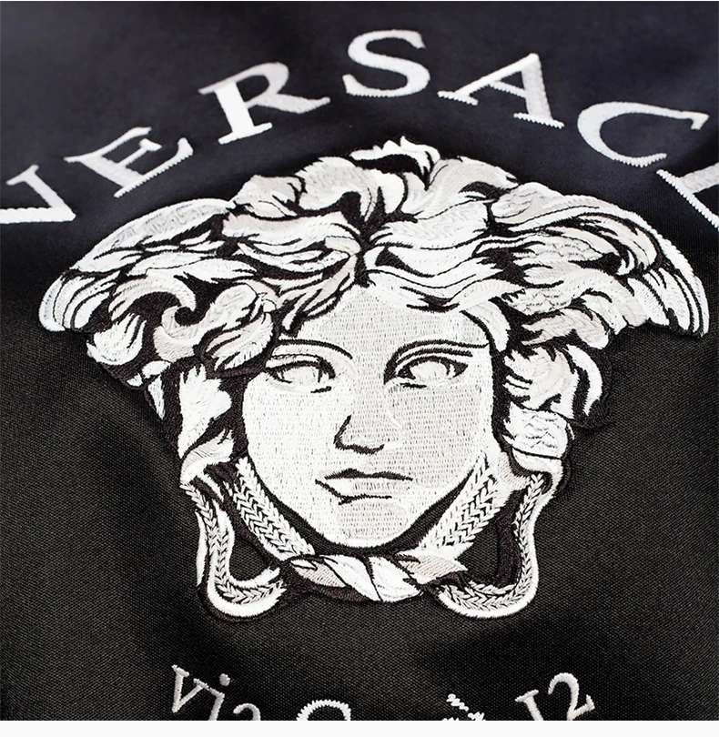 商品[国内直发] Versace|VERSACE 范思哲 女士黑色卫衣/帽衫 A88405-1F00108-1B000,价格¥4657,第8张图片详细描述