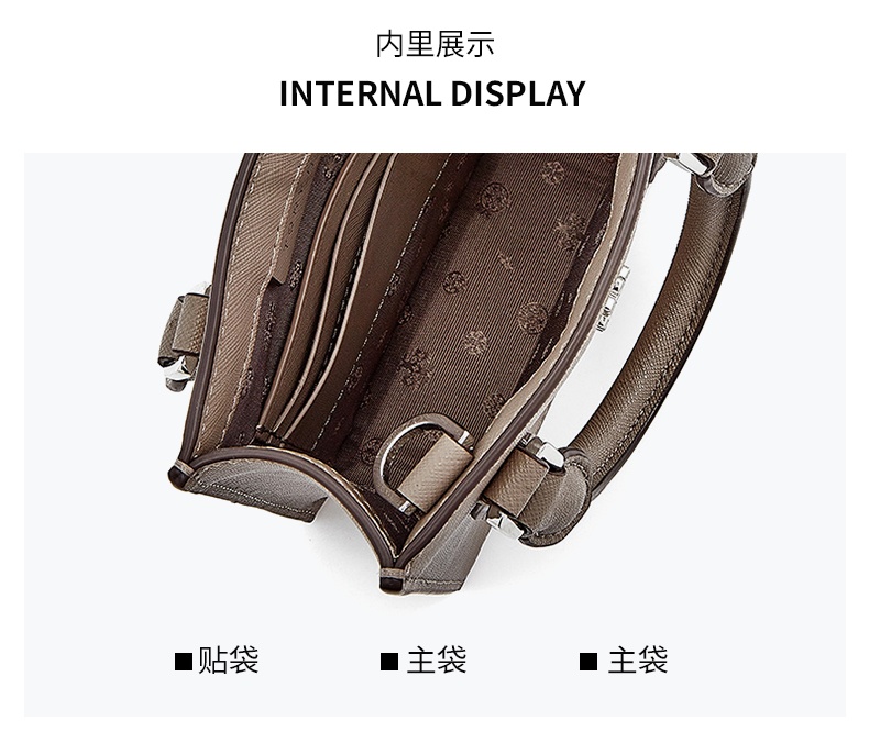 商品[国内直发] Tory Burch|托里·伯奇TORY BURCH  奢侈品 TB女士浅绿色皮质手提单肩斜挎包手机包 82768-492,价格¥1692,第19张图片详细描述
