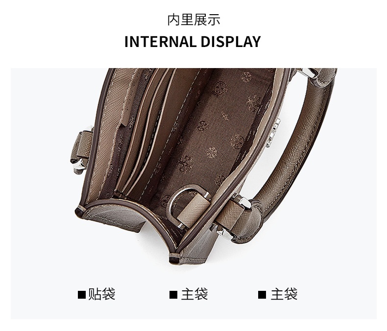 商品[国内直发] Tory Burch|托里·伯奇TORY BURCH  奢侈品 TB女士浅绿色皮质手提单肩斜挎包手机包 82768-492,价格¥1717,第19张图片详细描述