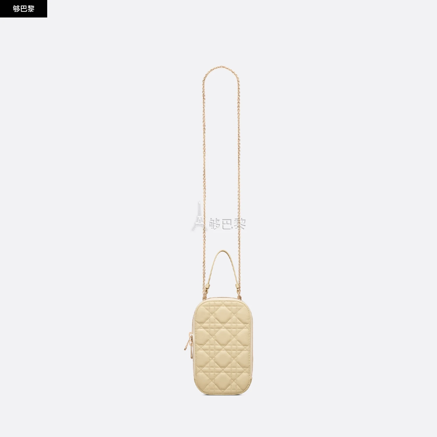 商品Dior|【预售】 迪奥 25春夏 女士 手机包 Étui pour téléphone Lady Dior S0872ONMJ_M26Y ,价格¥10683,第6张图片详细描述
