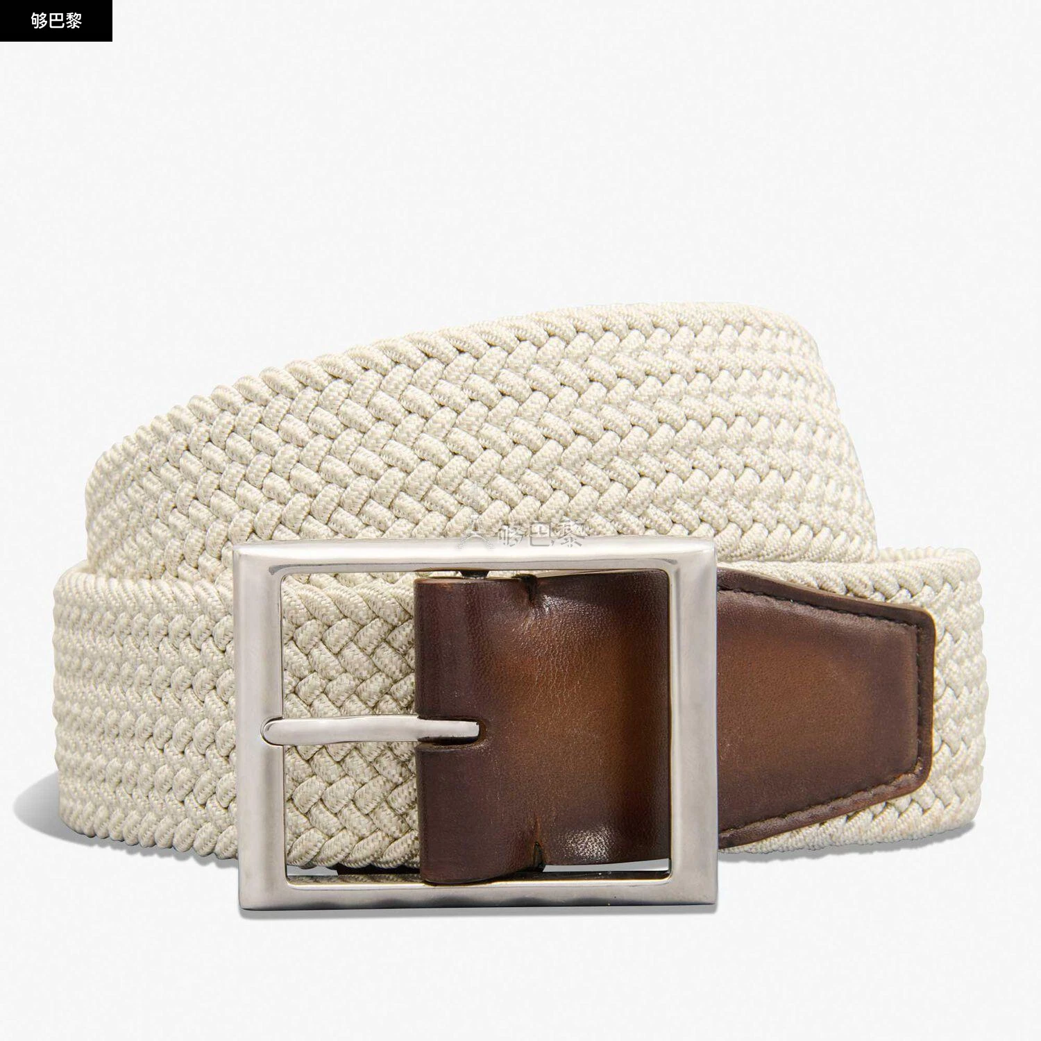 商品Berluti|【预售】 伯鲁提 24秋冬 男士 腰带 35毫米经典面料与皮革皮带 C0083-T8_W17,价格¥3975,第3张图片详细描述