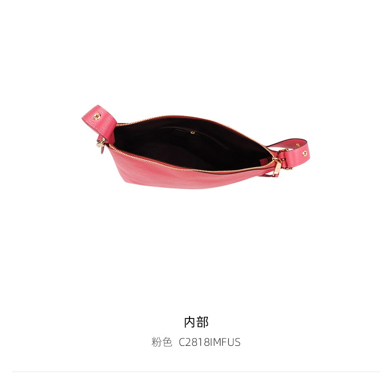 商品Coach|COACH 奥莱款中号女士皮质单肩斜挎包C2818IMFUS,价格¥835,第6张图片详细描述