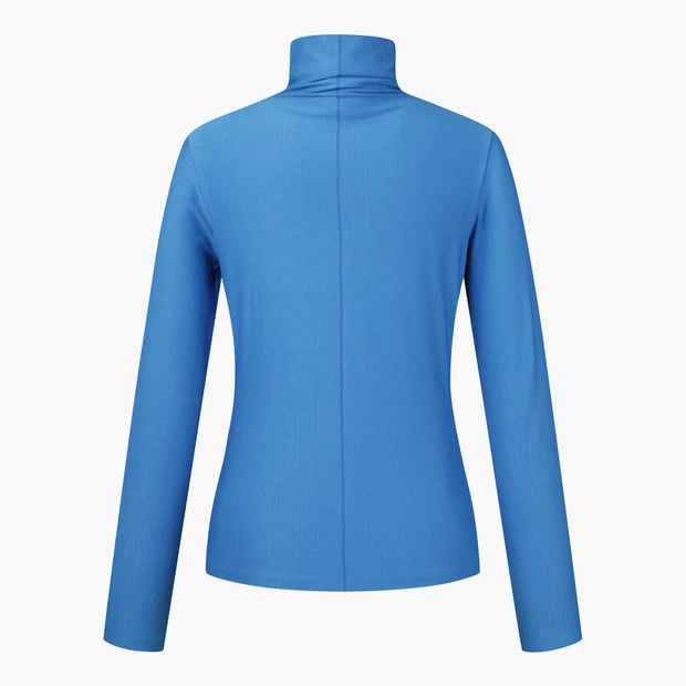 商品【预售商品15天发货】 DESCENTE|GOLF女性高领罗纹材质长袖T恤 DO32WFTL96-OBLG,价格¥893,第15张图片详细描述