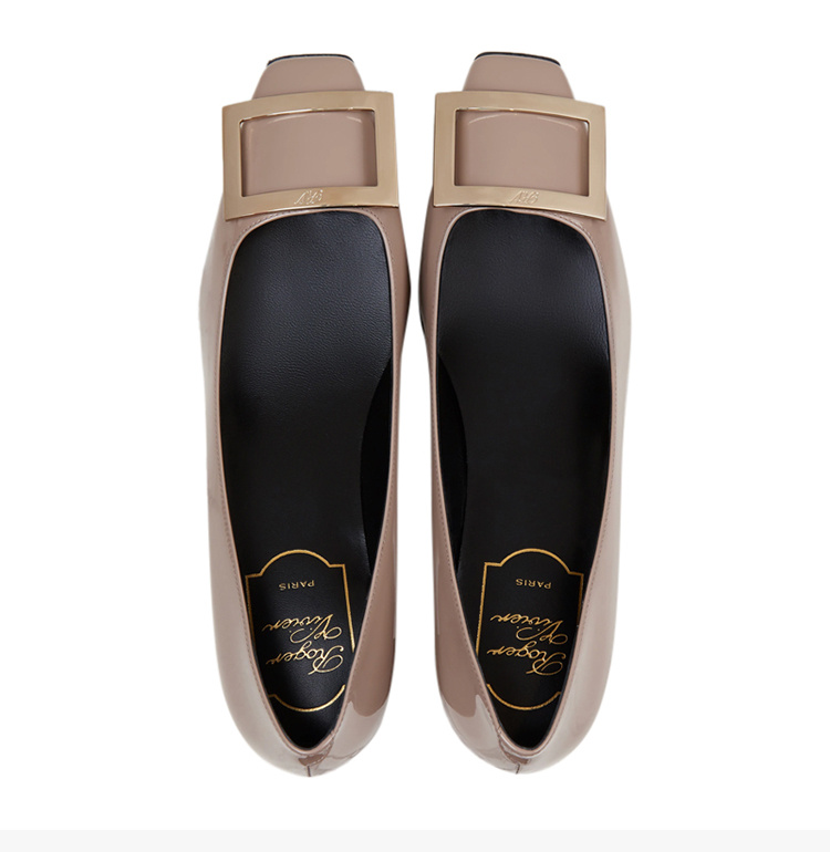 商品Roger Vivier|ROGER VIVIER 灰色女士中跟鞋 RVW44815280-D1P-C415,价格¥4791,第9张图片详细描述