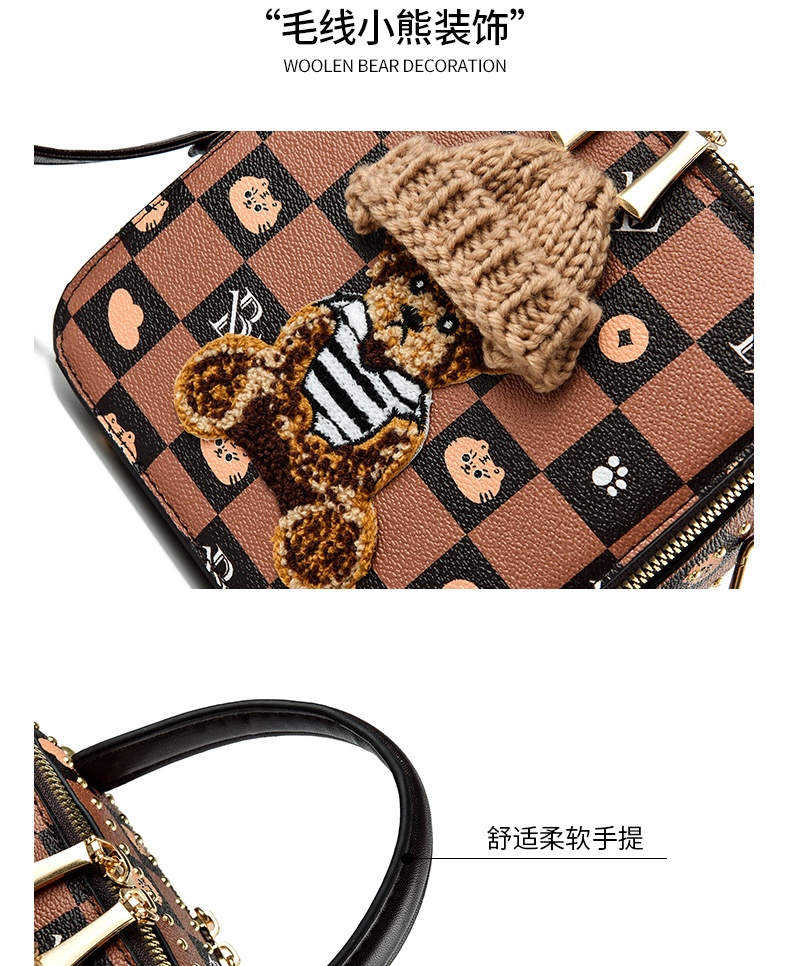 商品[国内直发] GLENVINTEN|格岚云顿夏季新款2022小众高级质感精致小方包网红同款可爱洋气手提斜挎包,价格¥155,第4张图片详细描述