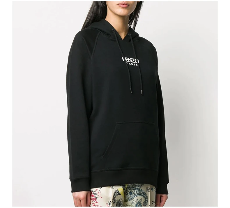 商品Kenzo|KENZO 女士黑色连帽卫衣 FA52SW771962-99,价格¥1837,第5张图片详细描述