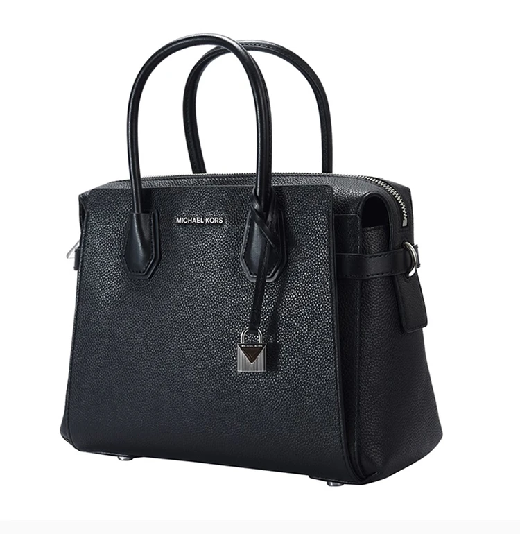 商品Michael Kors|Michael Kors 迈克高仕 女士黑色斜跨单肩包 30T9SM9S2L-BLACK,价格¥2465,第6张图片详细描述
