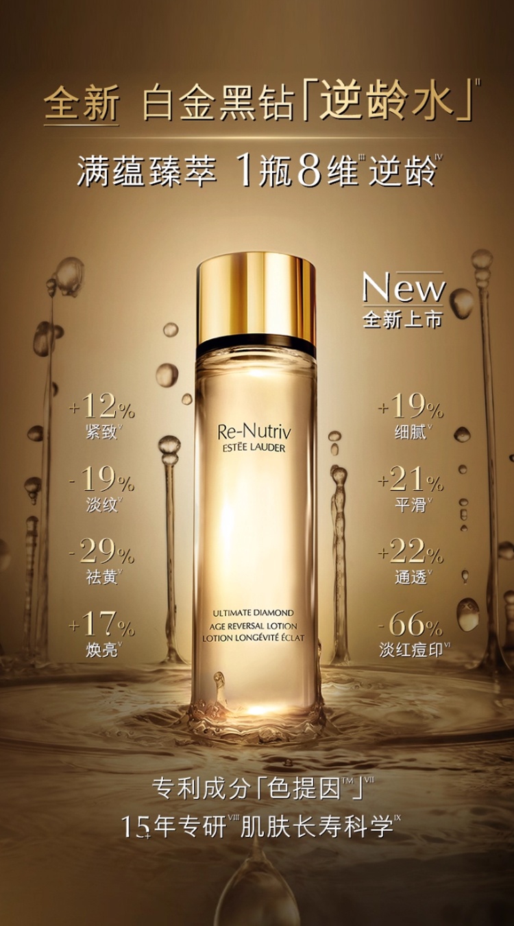 商品Estée Lauder|Estee Lauder雅诗兰黛白金级花菁萃紧颜精粹水爽肤水200ml,价格¥803,第6张图片详细描述