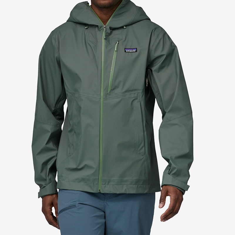 商品Patagonia|Patagonia 23年新款 男士再生尼龙防水夹克（3色可选）,价格¥2542,第8张图片详细描述