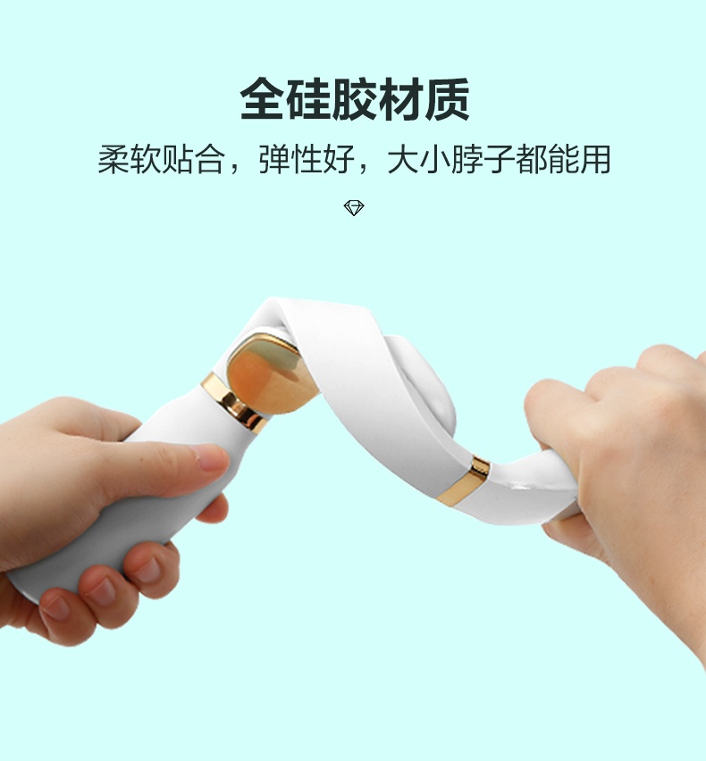 商品[国内直发] SKG|颈椎按摩器 按摩仪电脉冲热敷护颈仪 施华洛世奇元素K6水晶限量款颈部按摩仪肩颈护颈仪,价格¥490,第20张图片详细描述