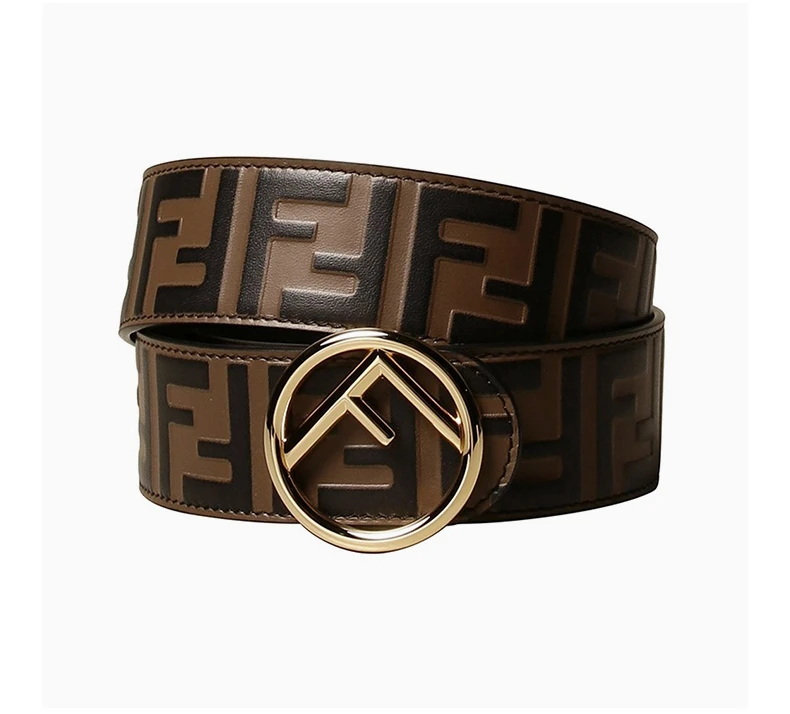 商品Fendi|FENDI  女士拼色皮革腰带 8C0585-AAFM-F13VK,价格¥3182,第3张图片详细描述