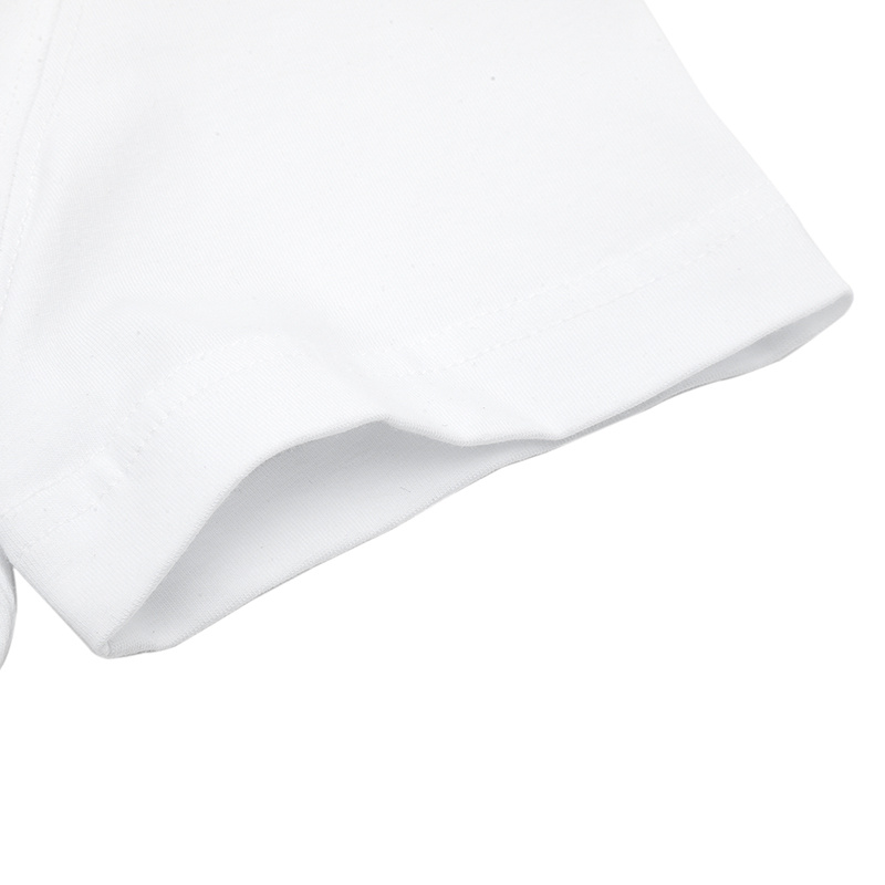 商品[国内直发] Versace|VERSACE JEANS 女白色短袖T恤 72HAHT01-CJ03T-G03,价格¥361,第2张图片详细描述