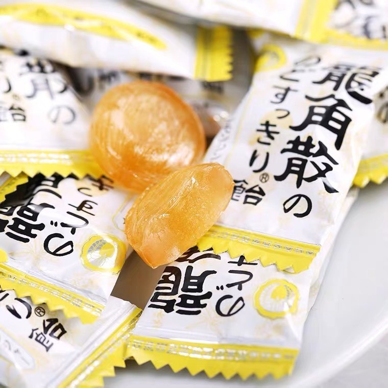 商品[国内直发] Ryukakusan|龙角散袋装清凉薄荷护嗓润喉糖白桃味西柚味水果糖零食,价格¥63,第15张图片详细描述