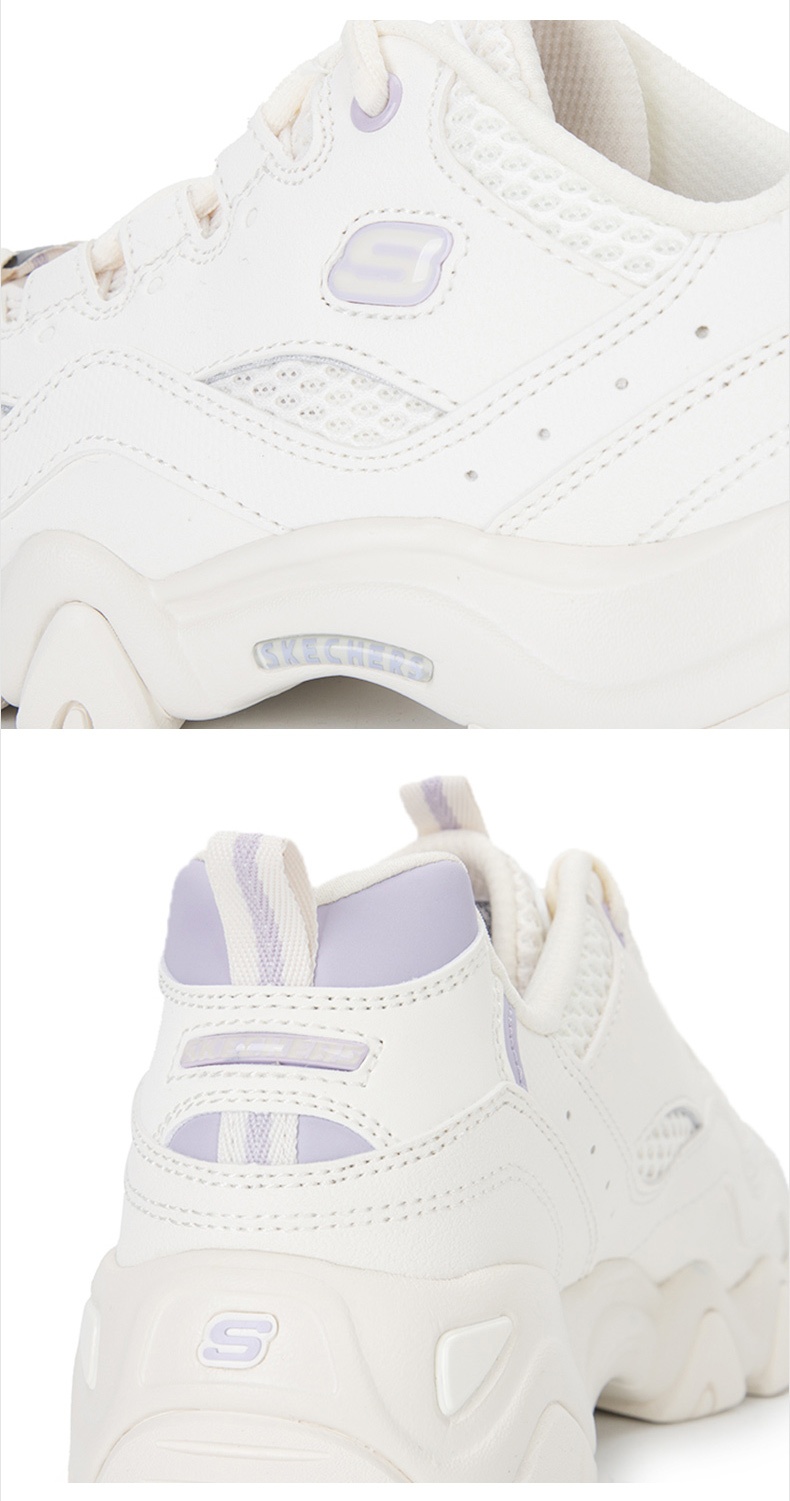 商品[国内直发] SKECHERS|斯凯奇 女 休闲鞋 熊猫鞋 896210-OFWT,价格¥628,第4张图片详细描述
