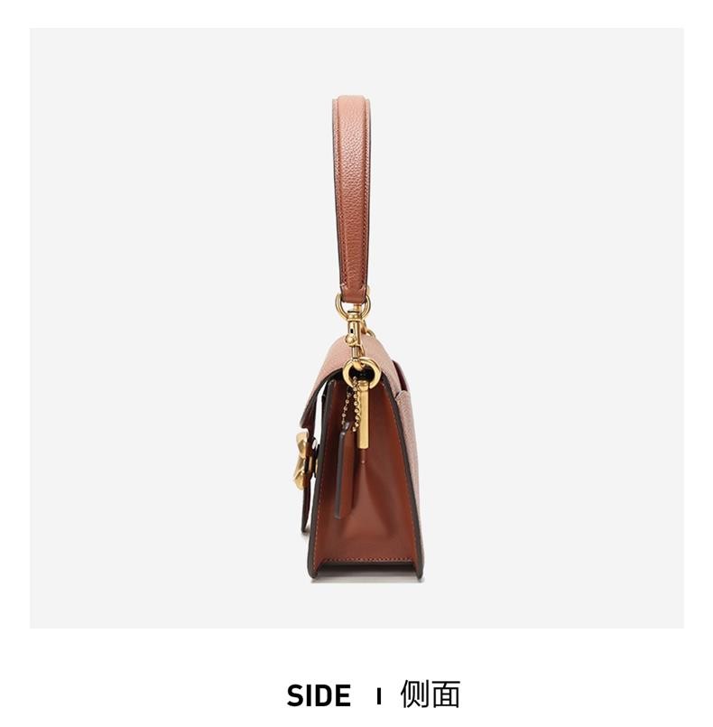 商品[国内直发] Coach|COACH  Tabby小号女士皮质单肩手提信封包 73722B4PY2,价格¥2898,第6张图片详细描述