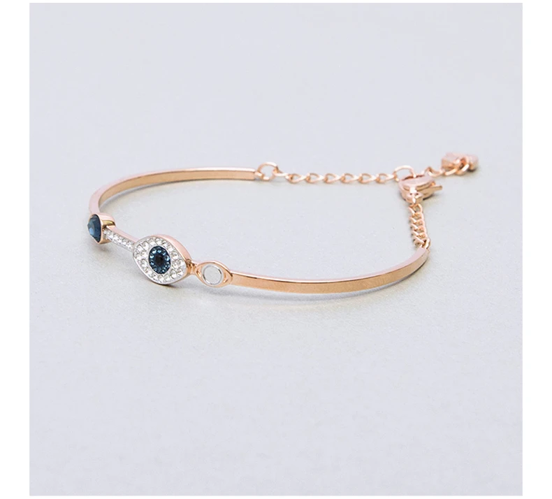 商品Swarovski|SWAROVSKI 玫瑰金色女士手镯 5171991,价格¥509,第4张图片详细描述