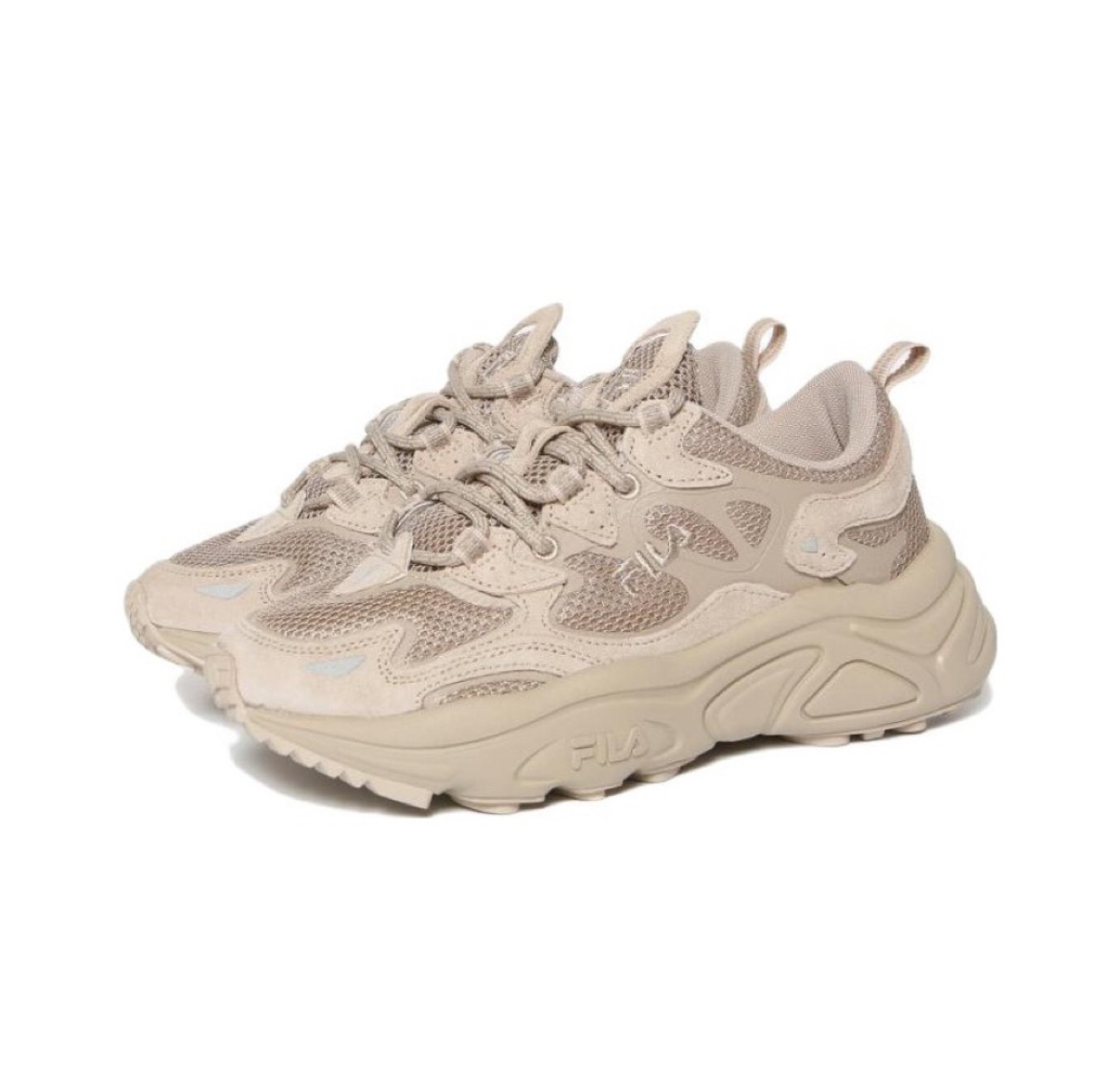 商品Fila|【享贝家】斐乐FILA 透气减震 火星鞋 棕色 男女同款 1RM01559D925,价格¥324,第2张图片详细描述