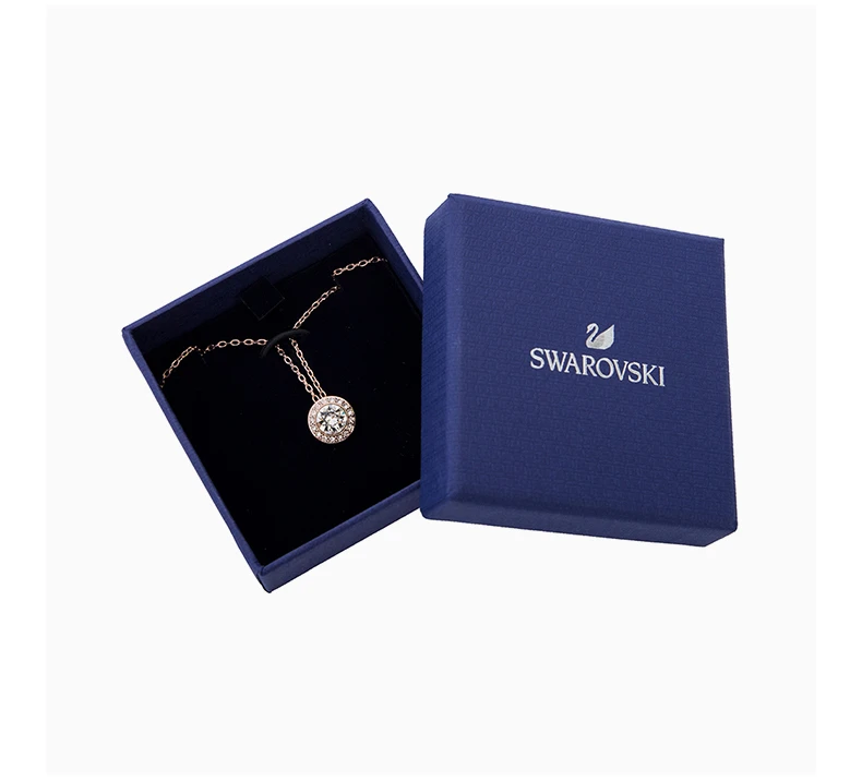 商品[国内直发] Swarovski|Swarovski 施华洛世奇 镀金色女士质感吊坠项链锁骨链礼物 5367855,价格¥1158,第7张图片详细描述