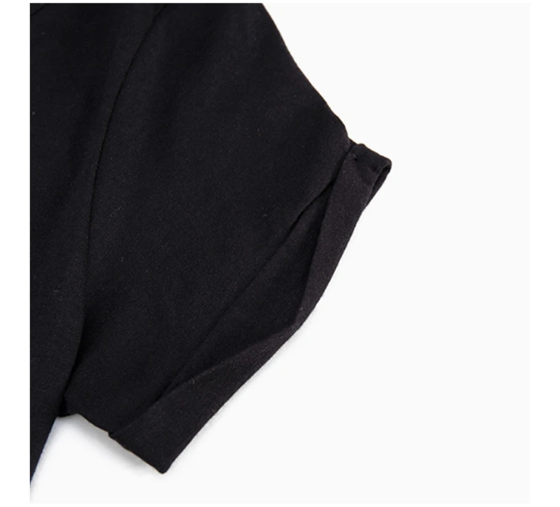 商品Emporio Armani|EMPORIO ARMANI 黑色女士T恤 3ZTT86-J52Z-1200,价格¥431,第7张图片详细描述