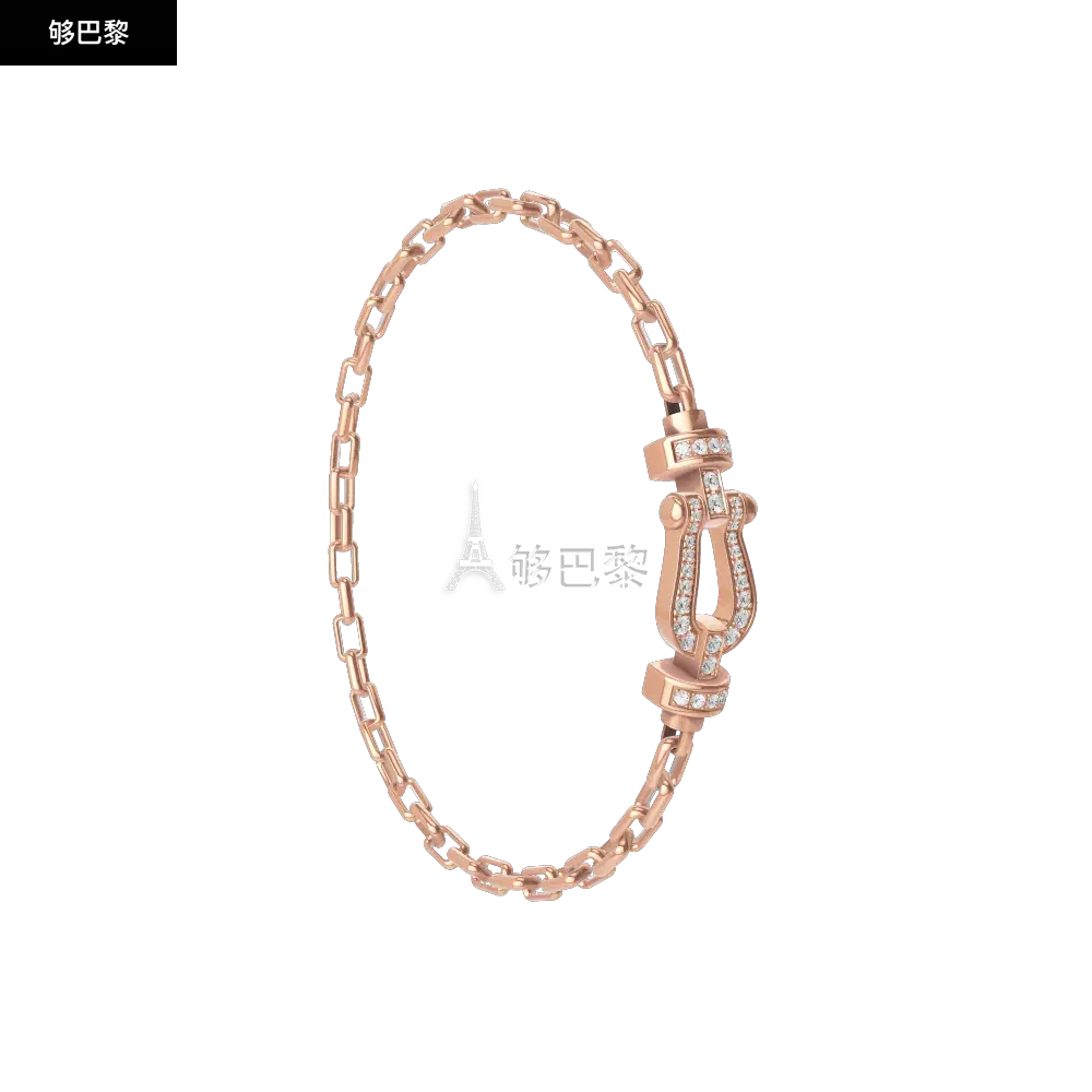 商品Fred|包邮包税【预售7天发货】 FRED 24春夏 男士 手镯 FORCE 10 BRACELET 0B0074-6B1110,价格¥44807,第5张图片详细描述