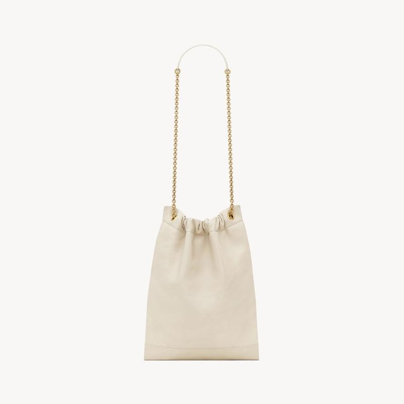 商品Yves Saint Laurent|圣罗兰 JAMIE系列女士黑色棉布单肩包 781666AAB321000（四色可选）,价格¥19942,第21张图片详细描述