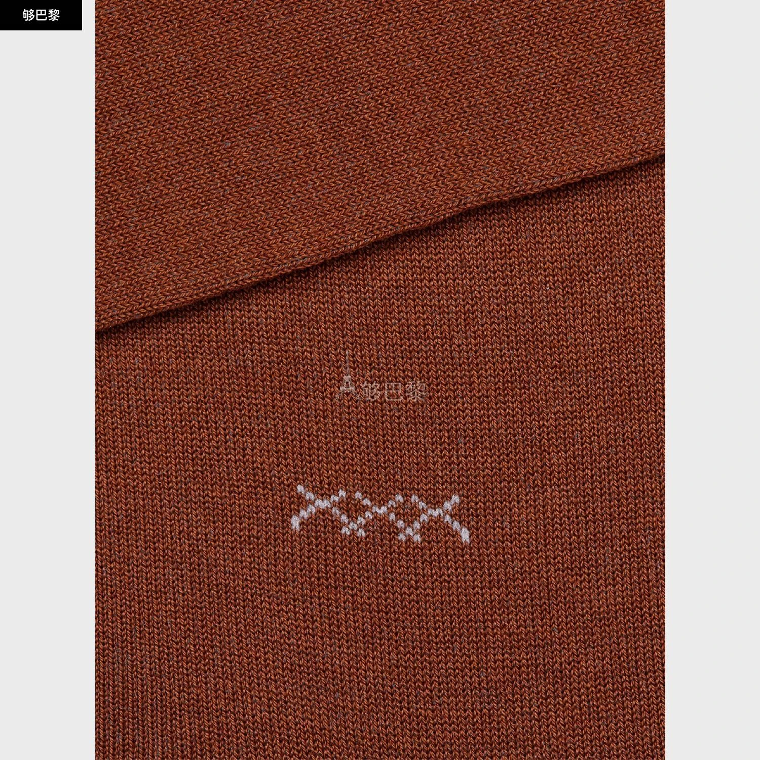 商品Zegna|包邮包税【预售7天发货】 ZEGNA杰尼亚 23秋冬 男士 袜子 VICUNA COLOR LYOCELL BLEND EVERYDAY TRIPLE X MID CALF SOCKS N5V40-573-222,价格¥557,第5张图片详细描述