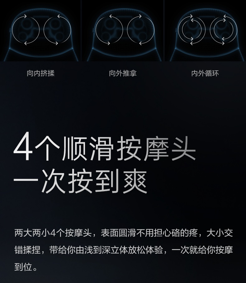 商品[国内直发] SKG|腰部按摩仪器T5背部颈椎热敷车载午睡全身腰部按摩仪靠垫,价格¥523,第15张图片详细描述