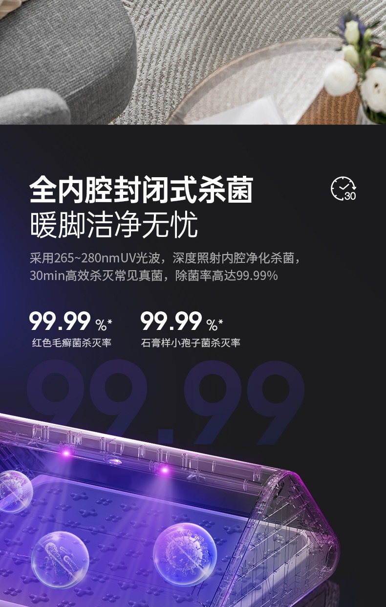 商品[国内直发] Morphy Richards|暖脚器烤脚取暖器MR2025家用节能小太阳电暖器小型烤脚神器,价格¥288,第20张图片详细描述