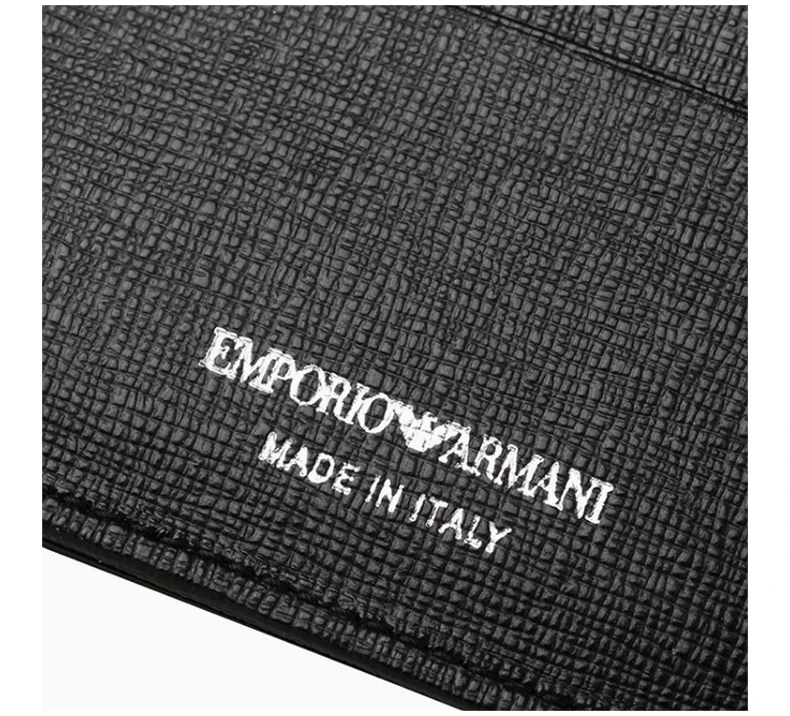 商品[国内直发] Emporio Armani|EMPORIO ARMANI 深灰色男士零钱包 YEM176-YH606-86526,价格¥1405,第5张图片详细描述