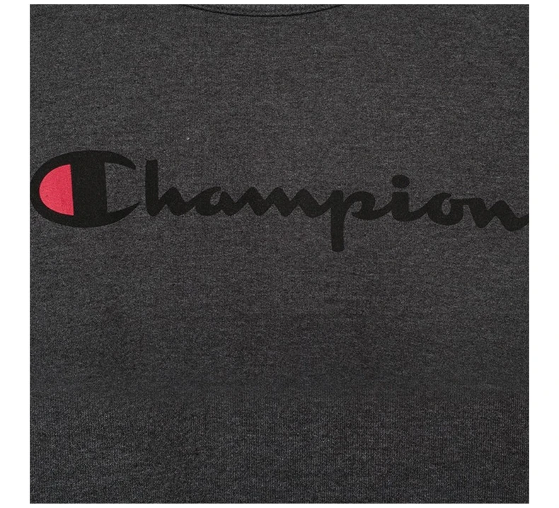 商品CHAMPION|CHAMPION 男士印花草写logo纯色加绒圆领卫衣 GF88H-Y06794-0OC,价格¥205,第6张图片详细描述